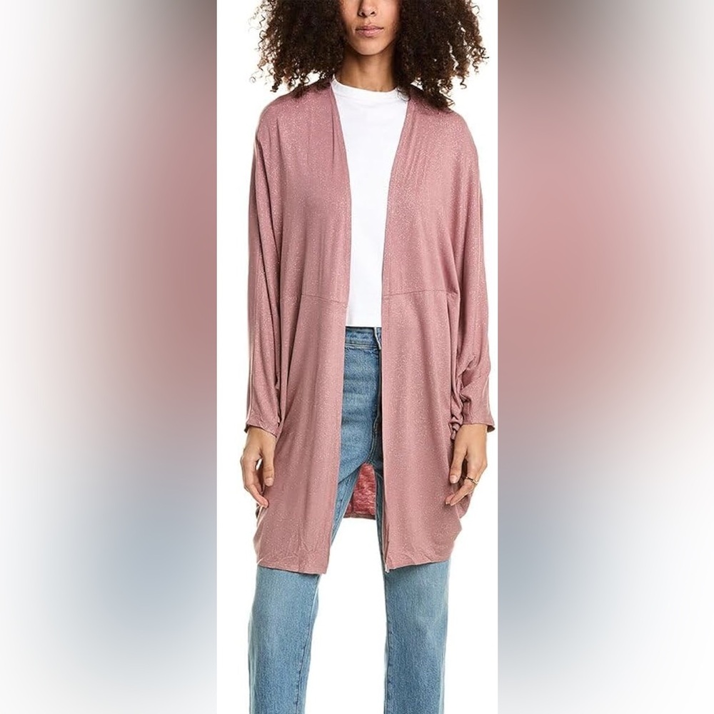 Chaser Glitter Cocoon Cardigan NEW